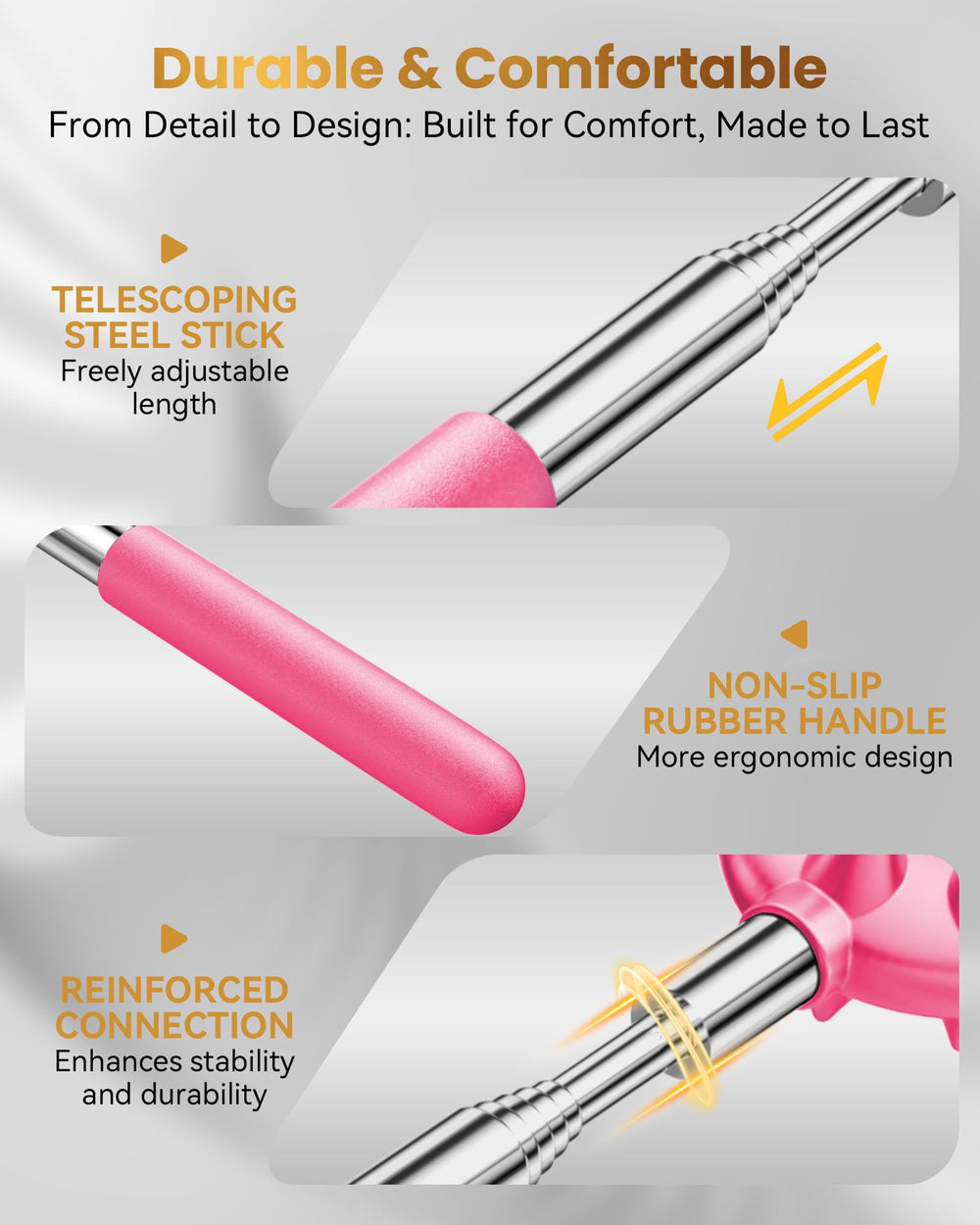 HEYAXA portable gift box keeps the back scratcher ready for travel.