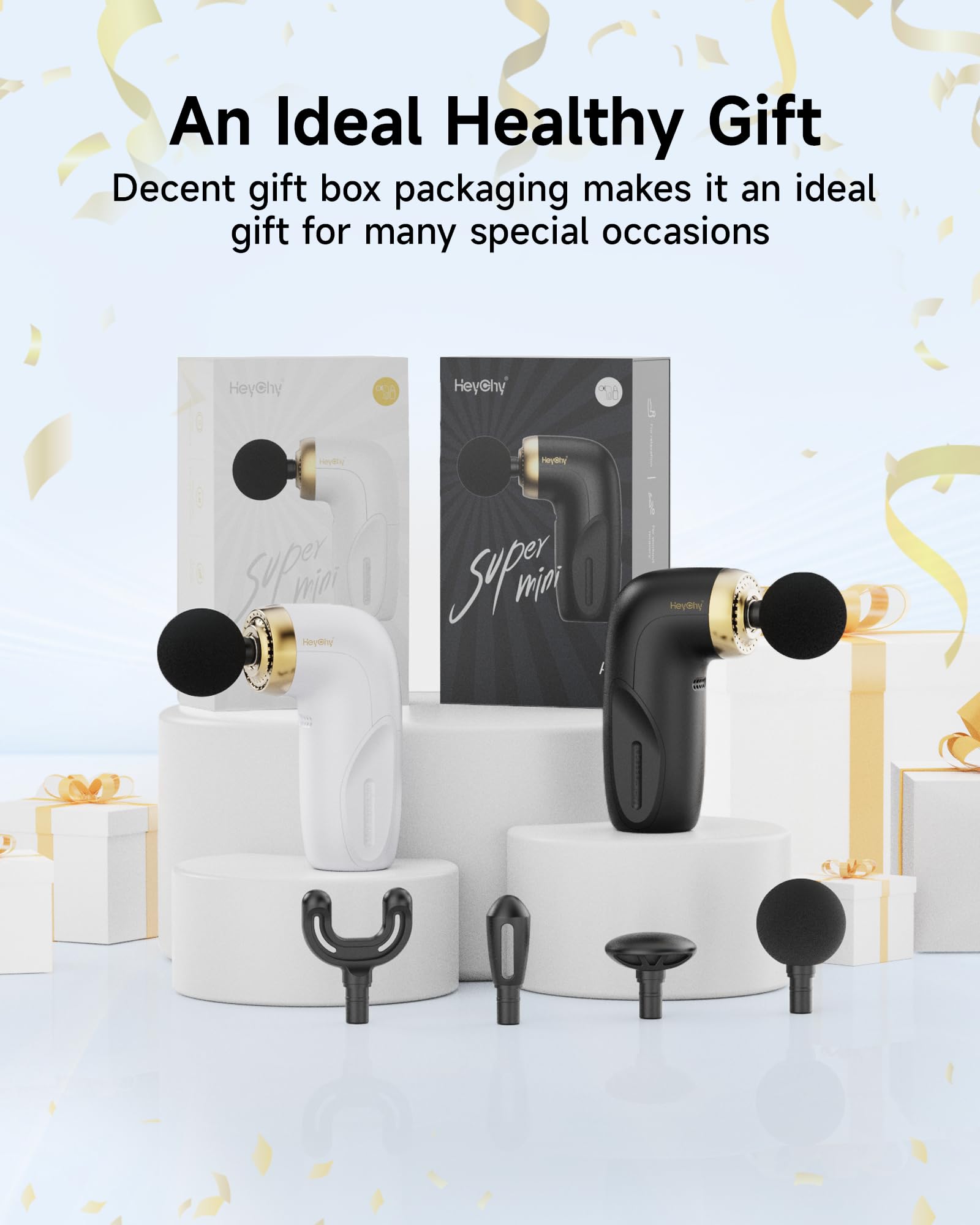 HEYCHY A1 portable massager fits in gym bag for quick resets.
