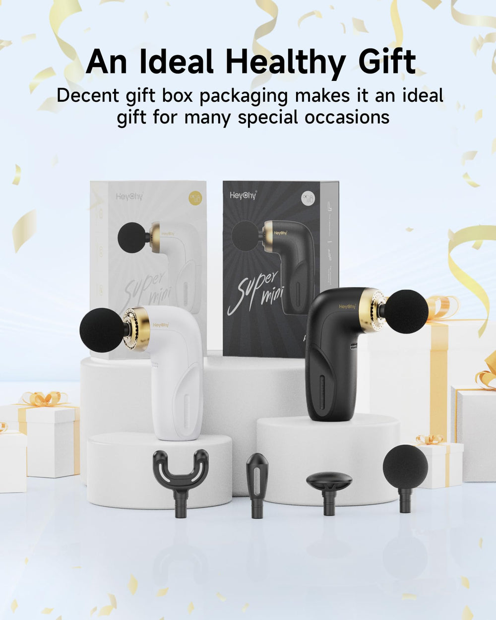 HEYCHY A1 portable massager fits in gym bag for quick resets.