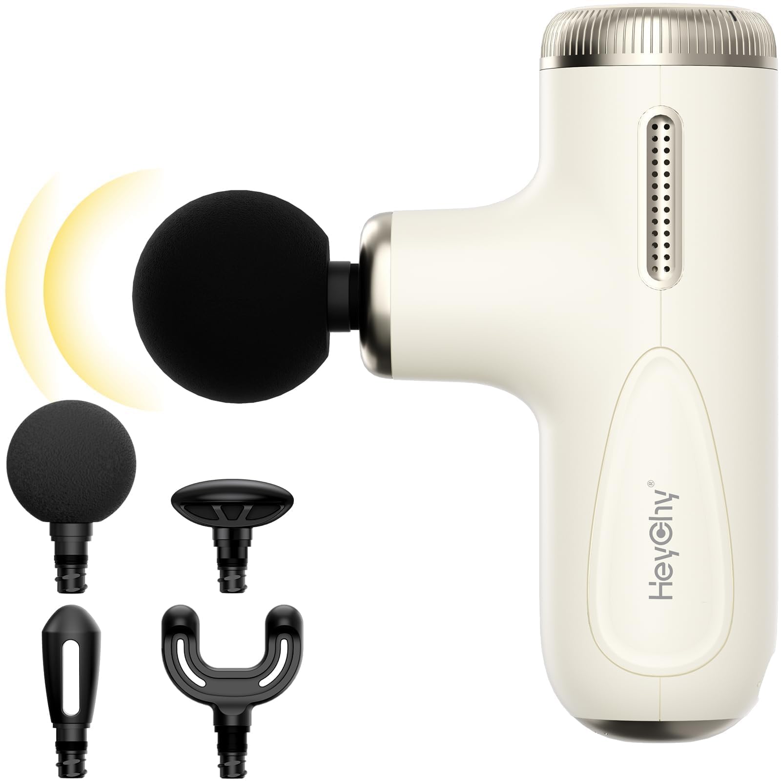 HEYCHY Super Mini Massage Gun with adjustable amplitude for targeted relief