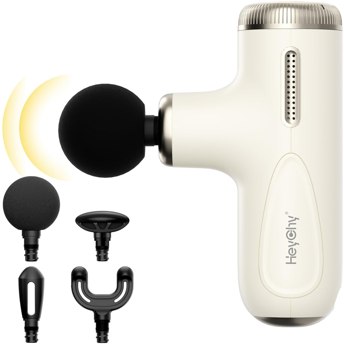 HEYCHY Super Mini Massage Gun with adjustable amplitude for targeted relief