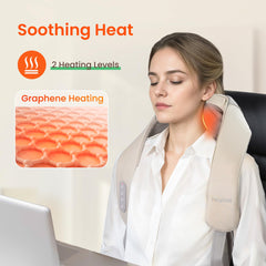 Heycool massager offers 4 modes for customizable relaxation sessions.