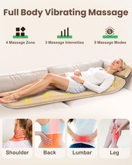 Heycool back massage motors close-up highlighting targeted relief for shoulders