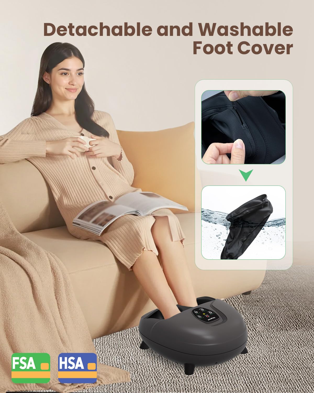 Remote control and device controls support easy operation.