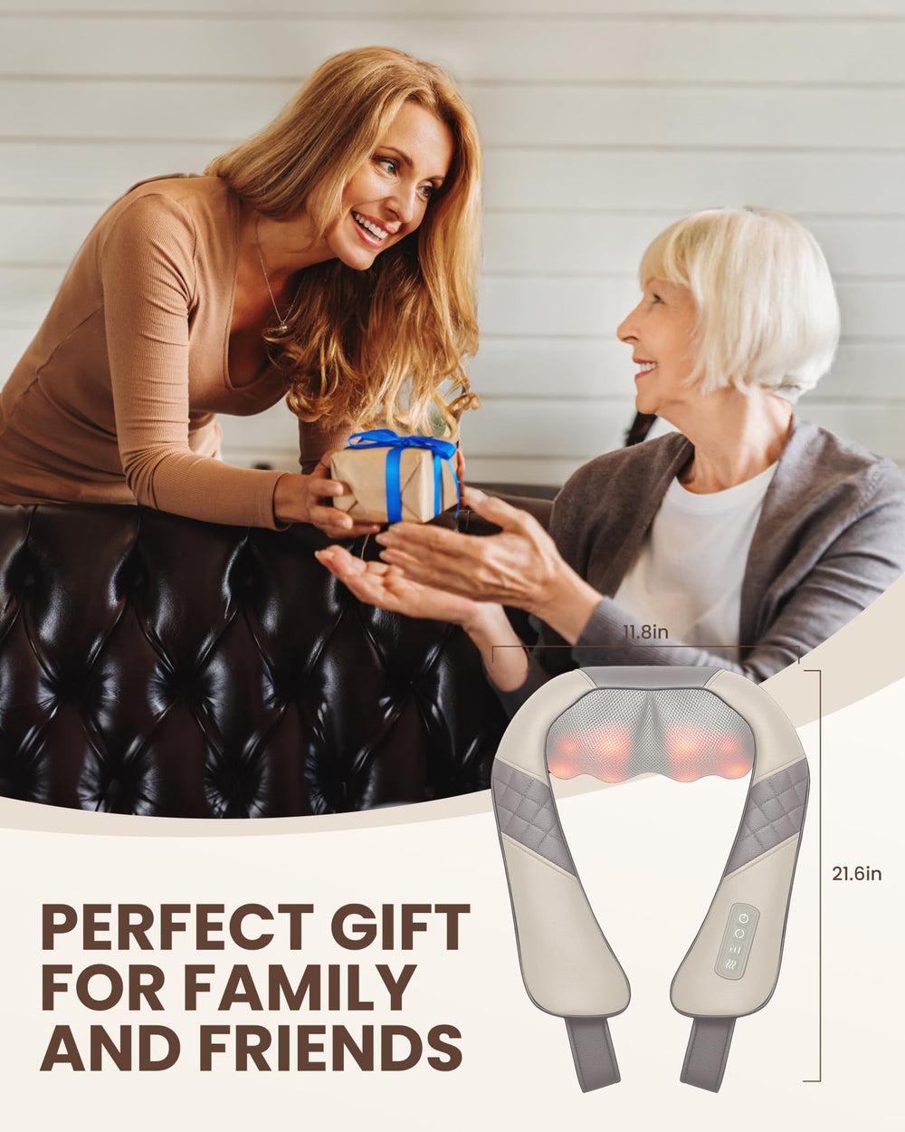 Heycool sleek massager as a thoughtful gift for daily relaxation