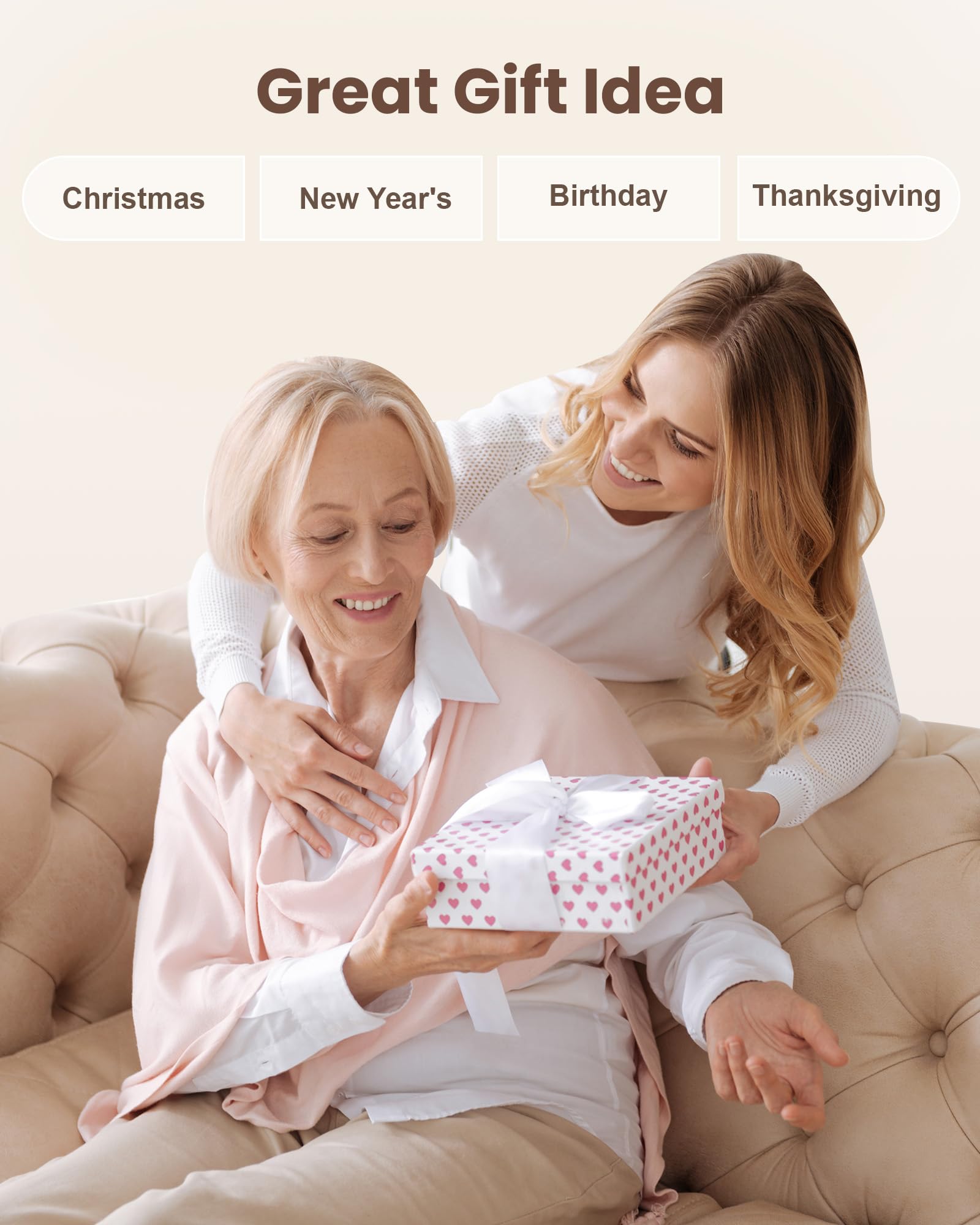 Heycool gift-ready packaging showing a thoughtful wellness gift option