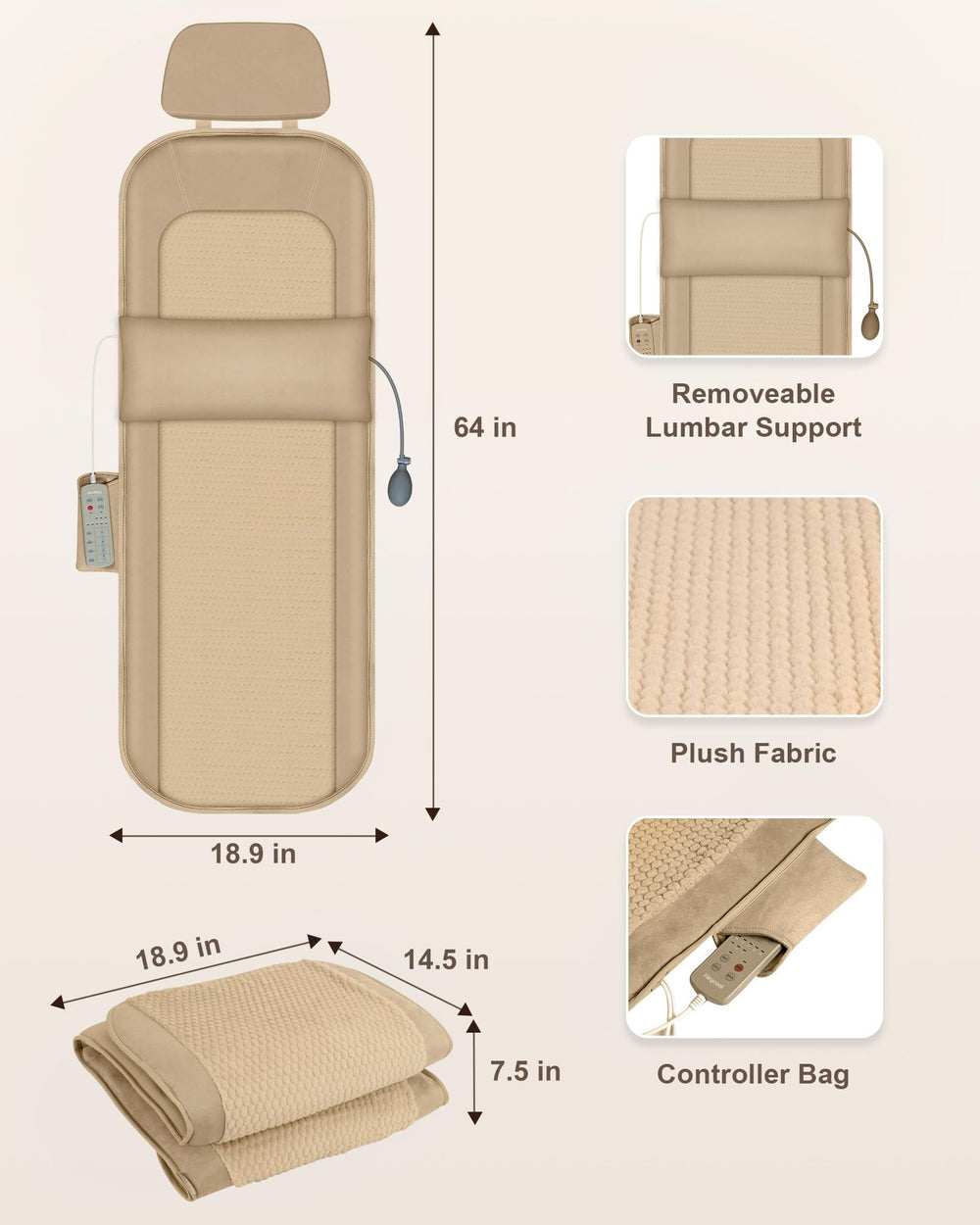 Heycool soft plush material close-up emphasizing comfortable touch