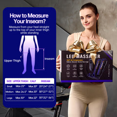 Heyelax leg compression massager upper calf chamber delivers soothing pressure for leg recovery