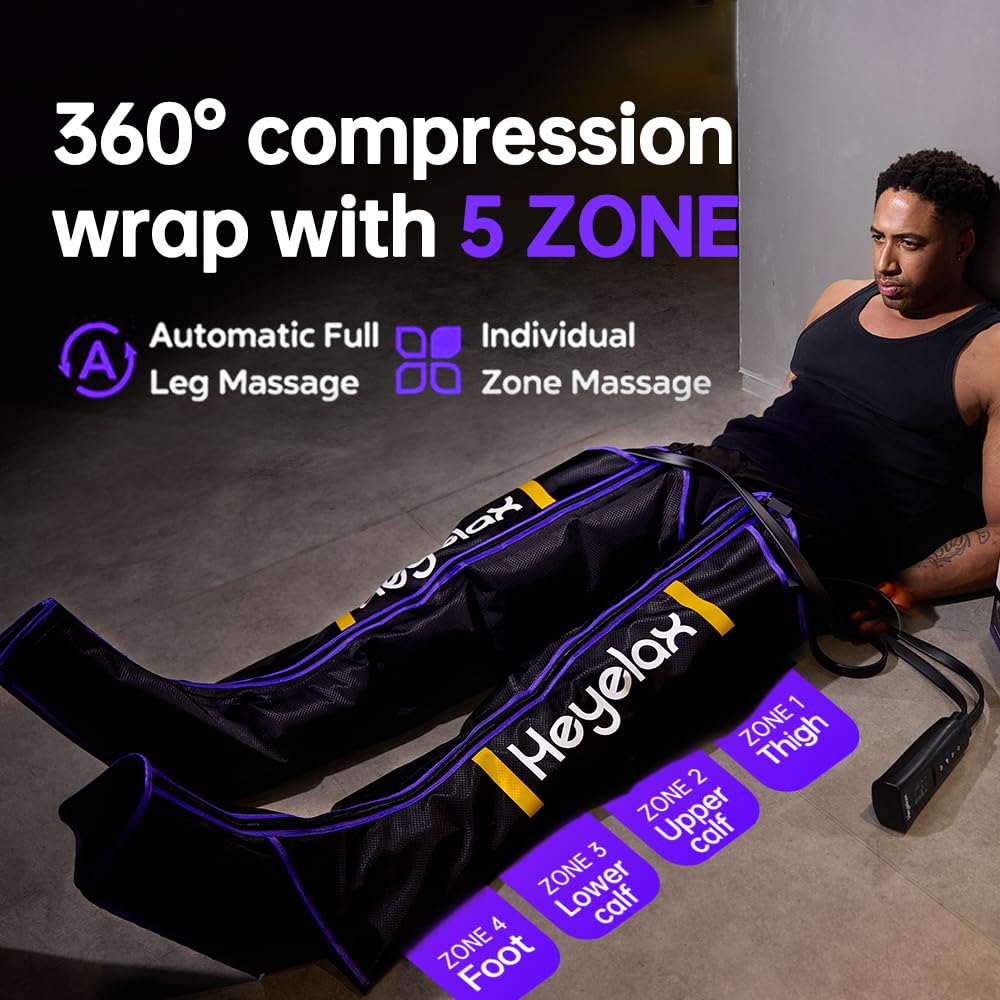 Heyelax smart sensors automatically adjust pressure for safe, comfortable session