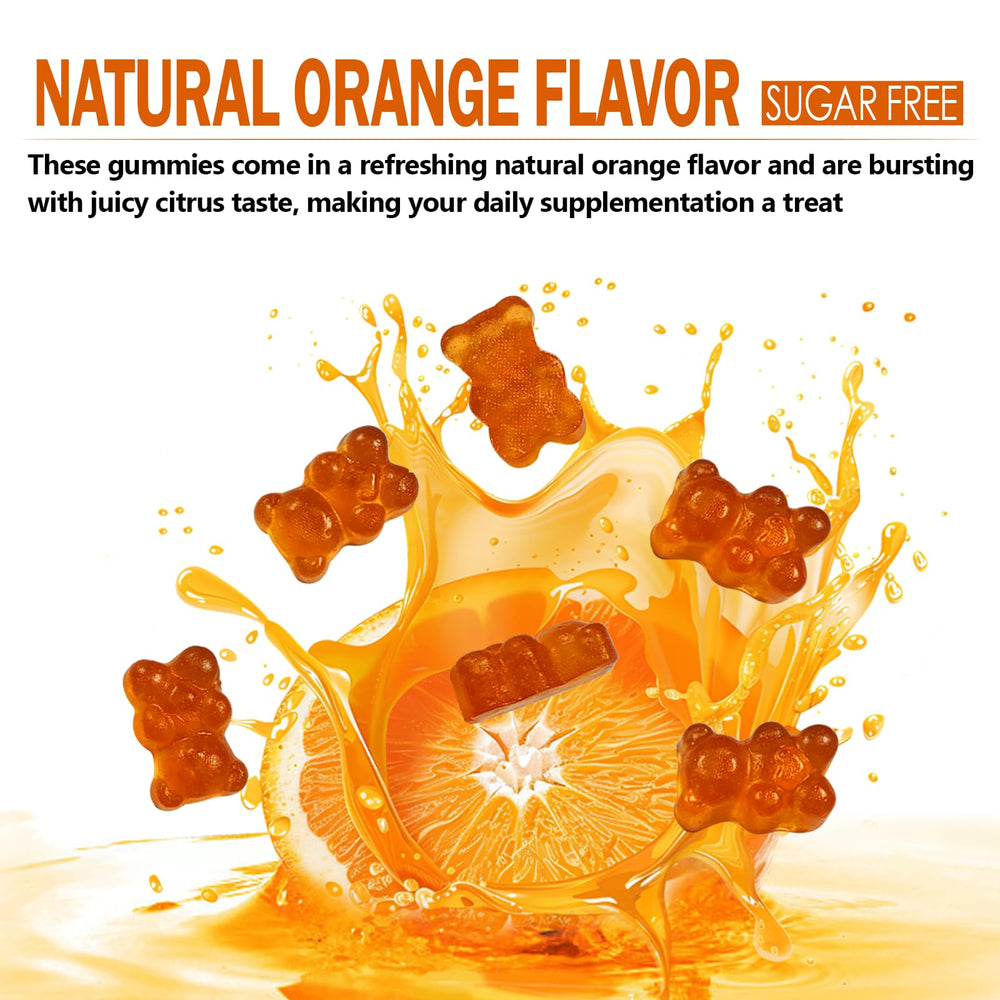 HFELIZ Choline Gummies being poured into hand for easy dosing.