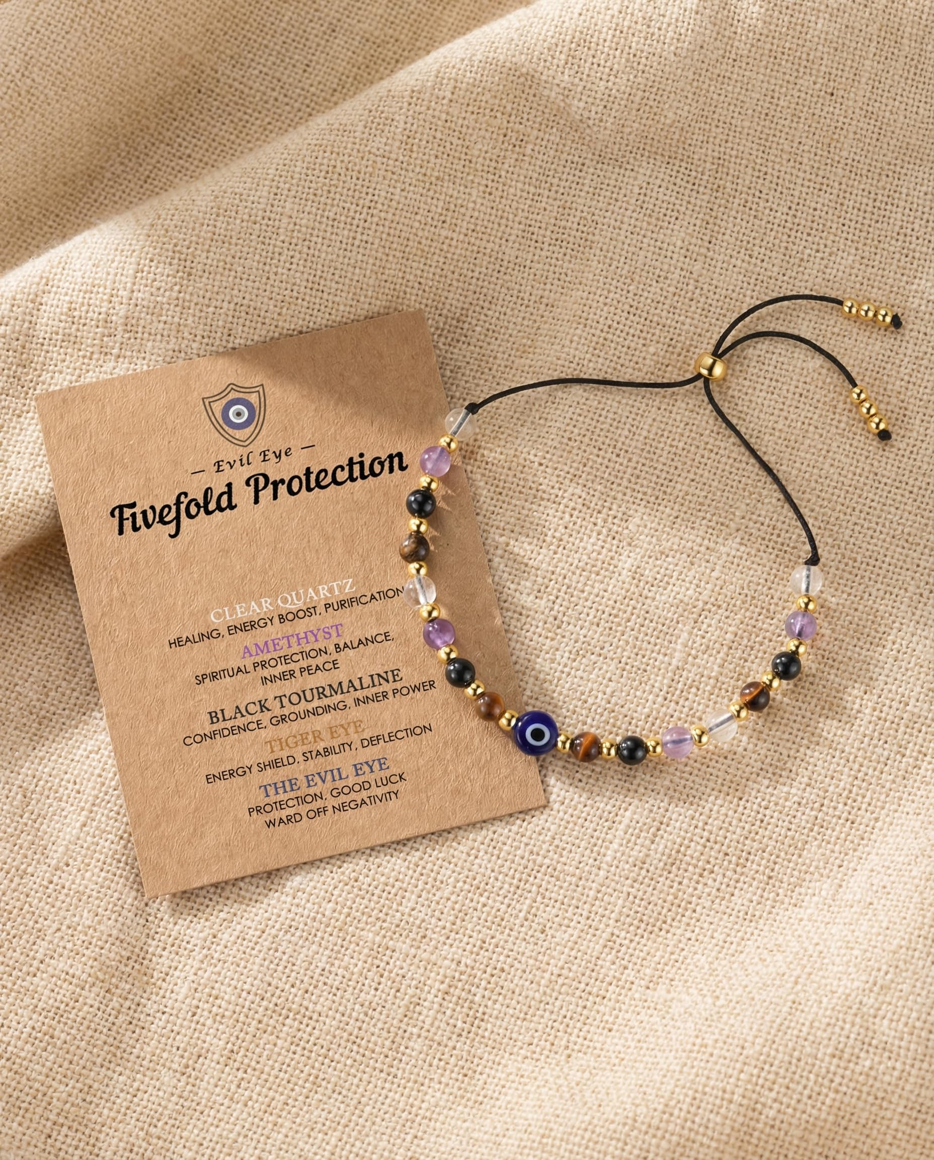 HGDEER Tiger Eye bracelet showcasing confidence and momentum for busy days.
