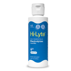 Hi-Lyte electrolytes bottle front view for daily on-the-go hydration.