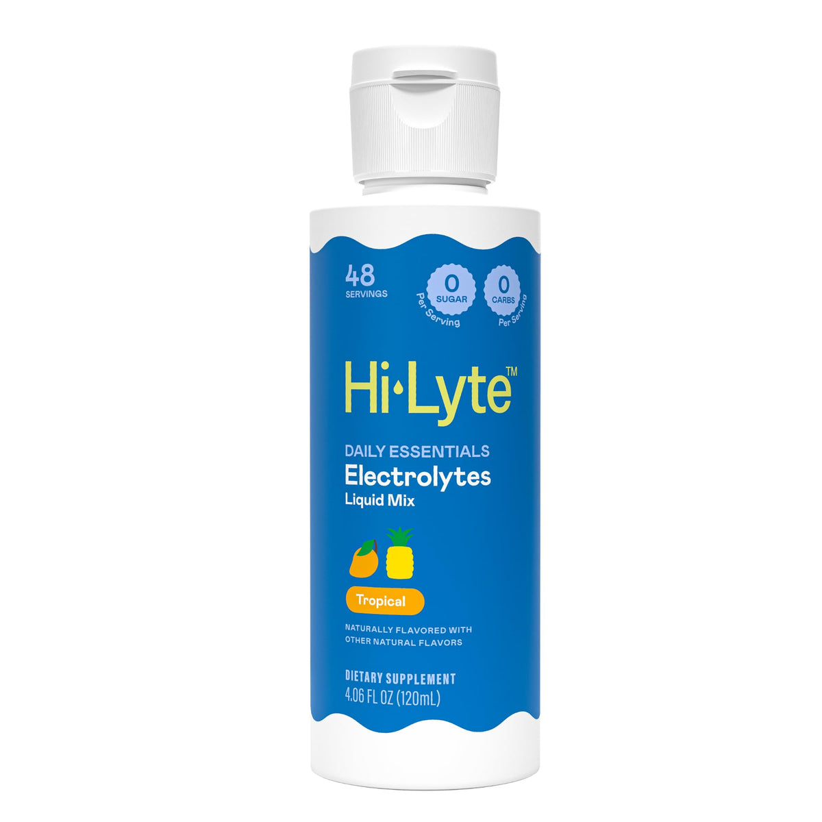 Hi-Lyte electrolytes bottle for convenient on-the-go hydration.