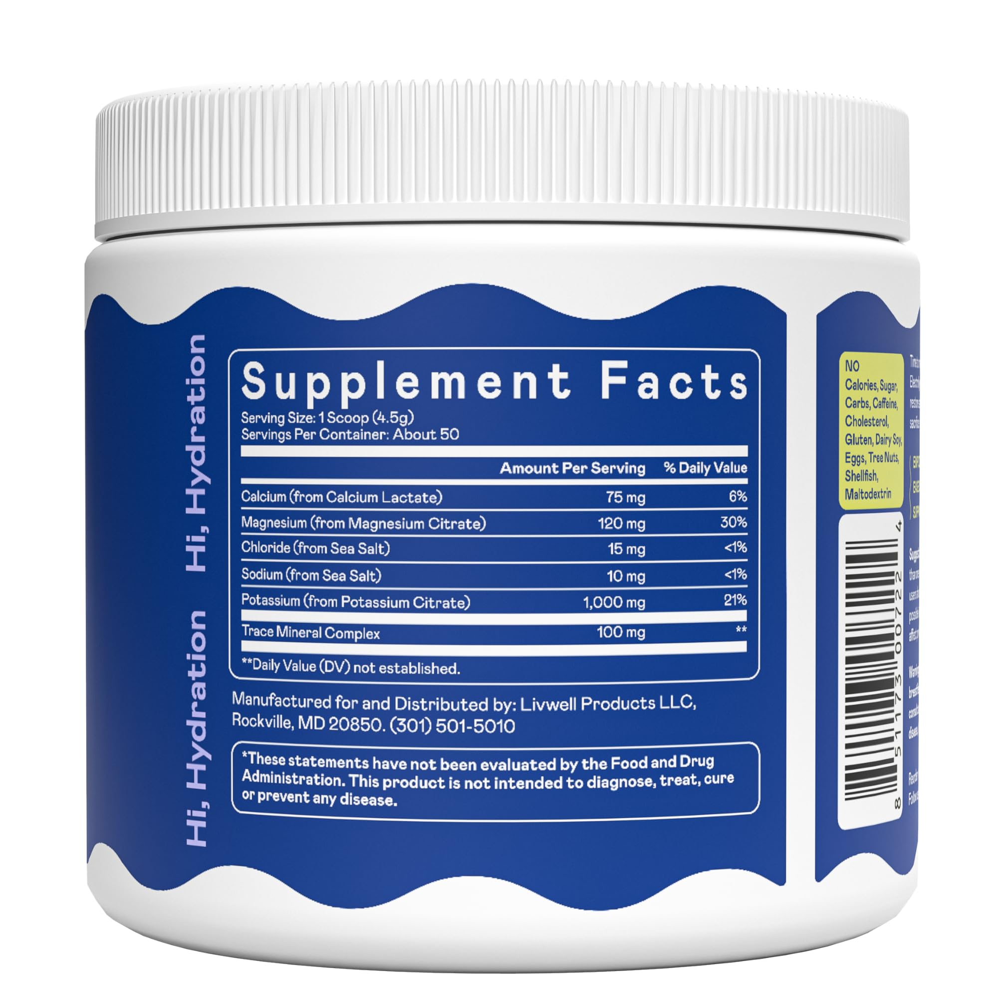 Hi-Lyte K1000 athlete workout scene suggests electrolyte support.