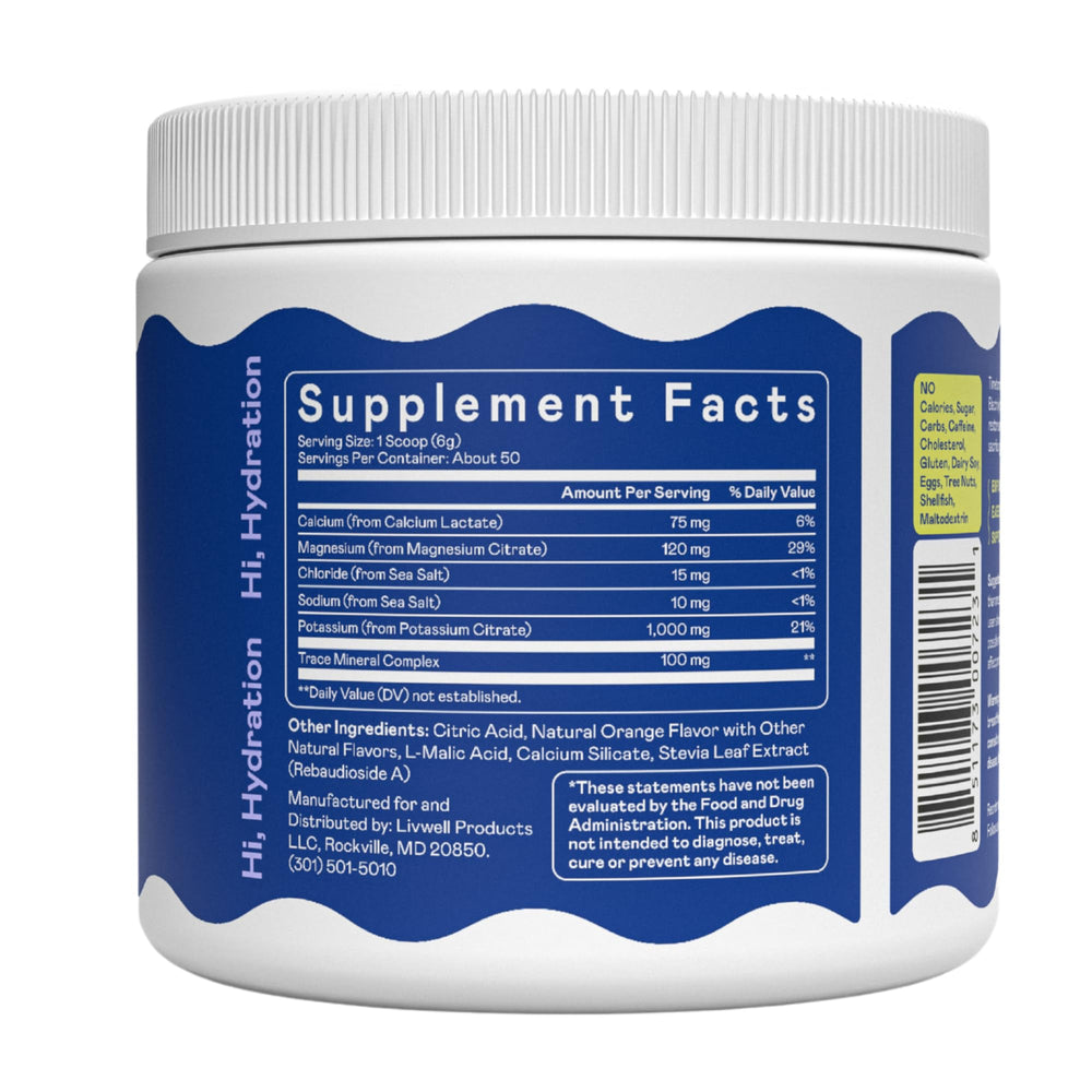 Hi-Lyte K1000 mineral blend supports keto and fasting routines
