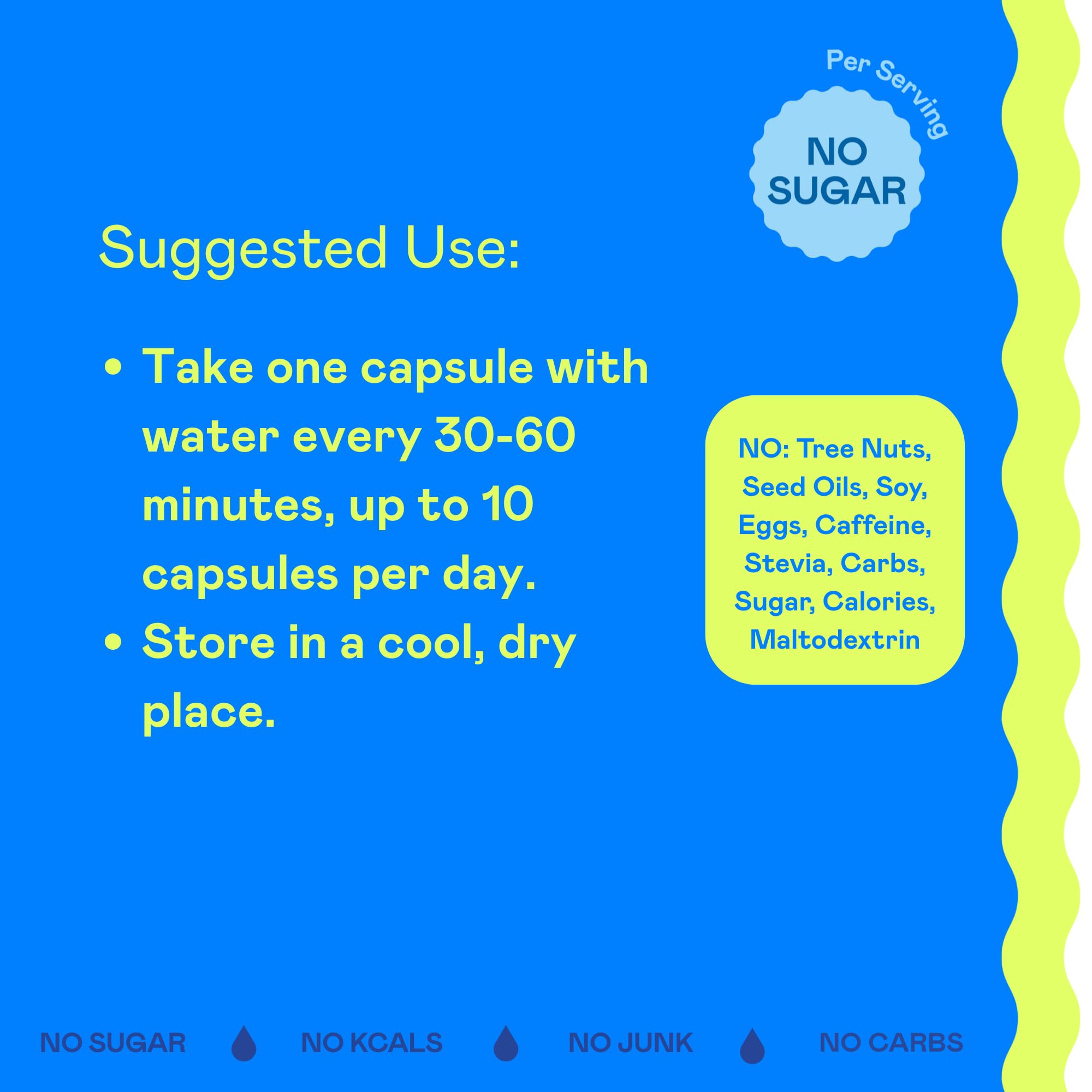 Hi-Lyte vegan keto-friendly label indicating suitable electrolyte options.