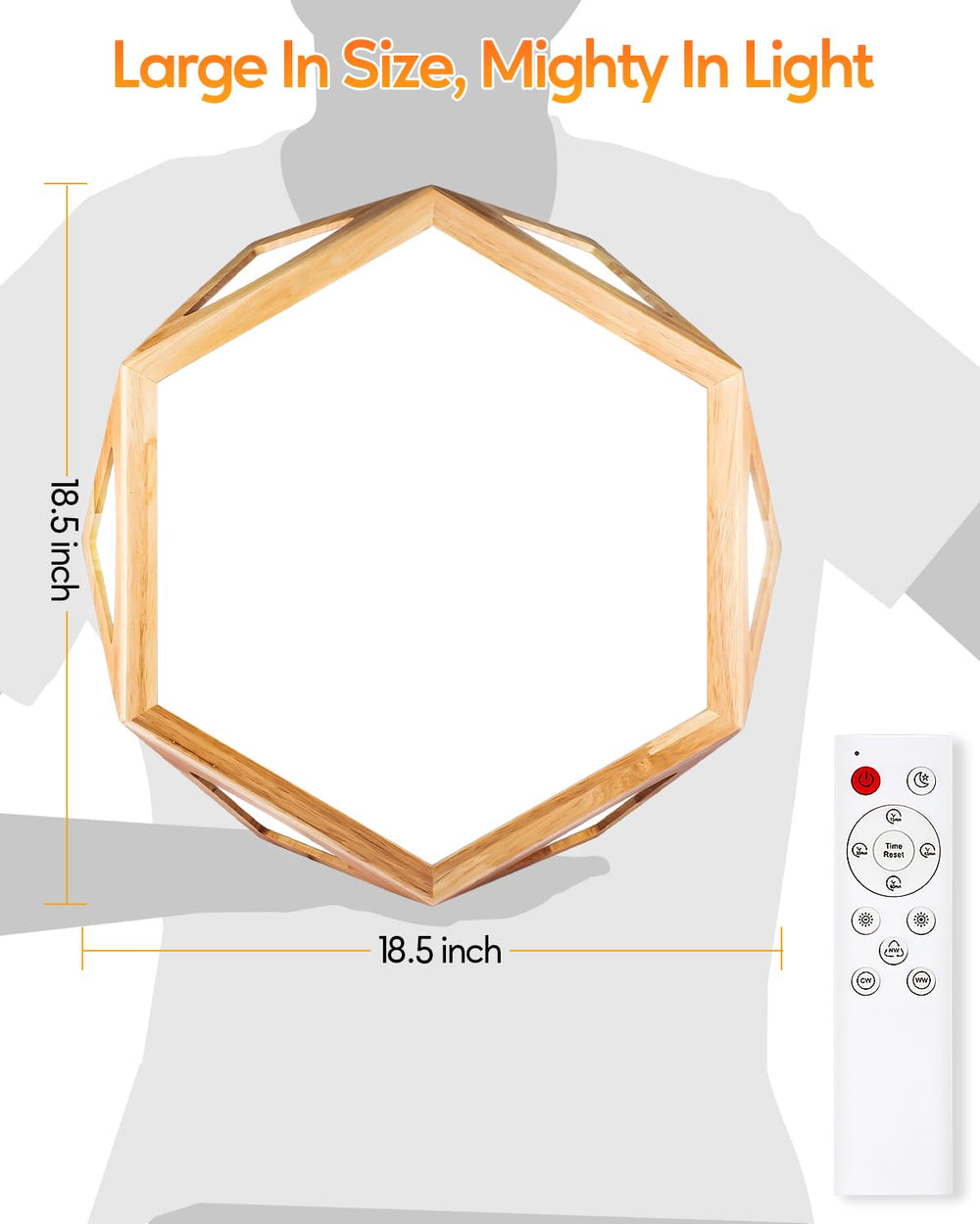 HIBOITEC timer settings help establish convenient lighting for routines.