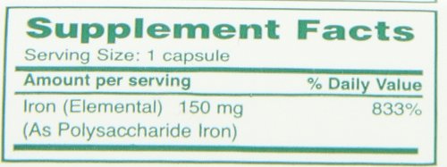 HIBROU Poly Iron capsules group shot suggesting iron intake and wellness support.