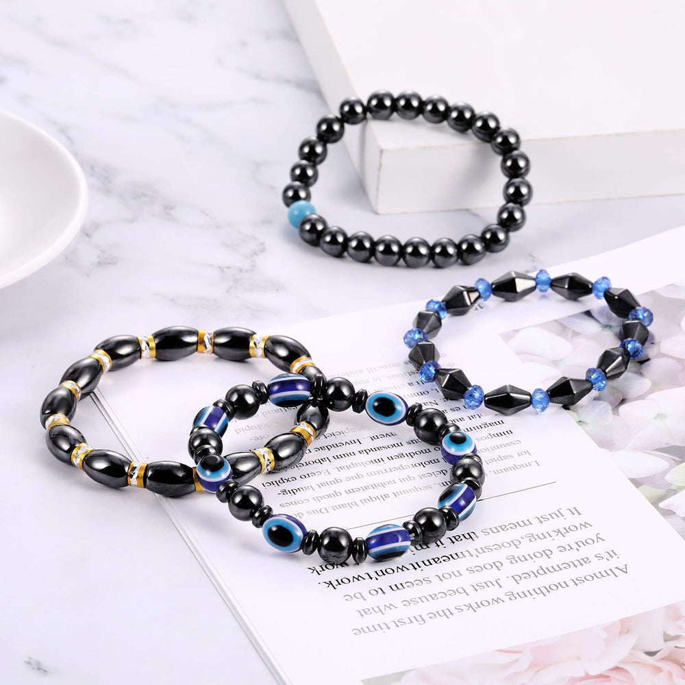 Hicarer magnetic bracelet worn on wrist demonstrating versatile styling.