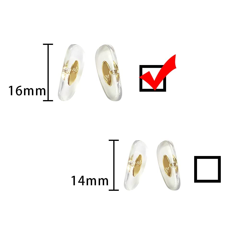 Soft silicone nose pads reduce slipping on hot days.