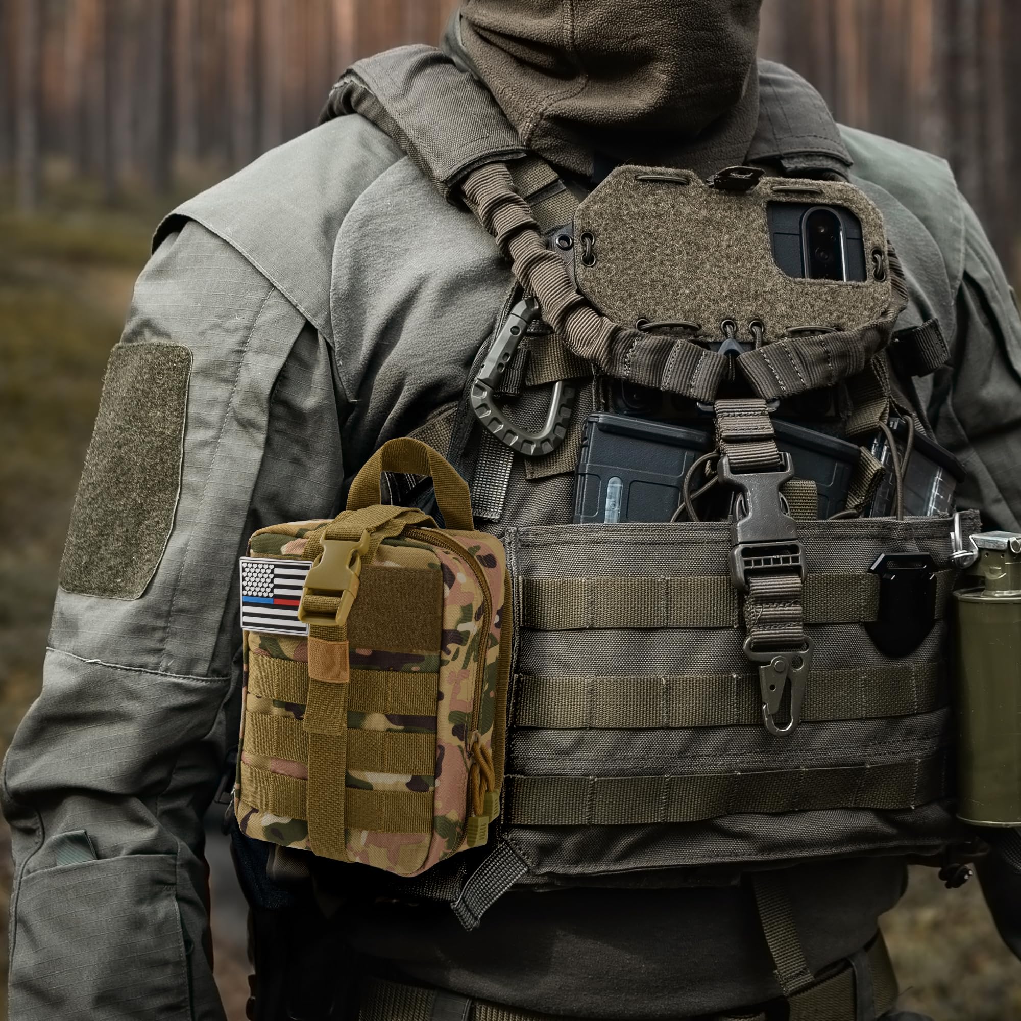 HidroPony IFAK contents neatly organized for reliable field use