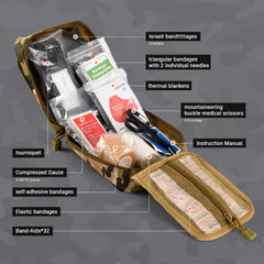 HidroPony IFAK Israeli bandage for compact, quick injury management