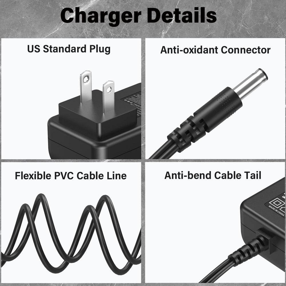 Global voltage input 100-240V, suitable for worldwide charging.