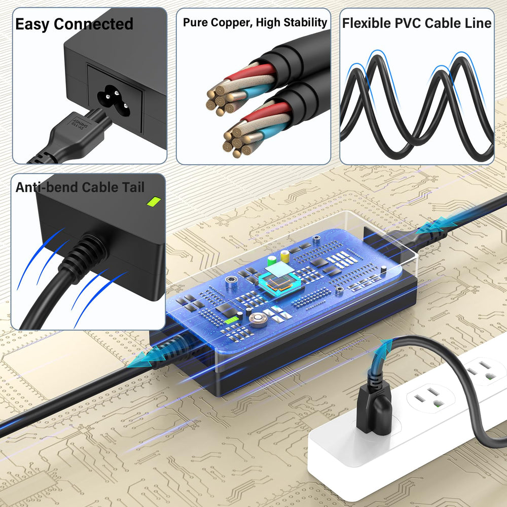 HIENADTOR replacement charger cord for Cloud Massage packaging included.
