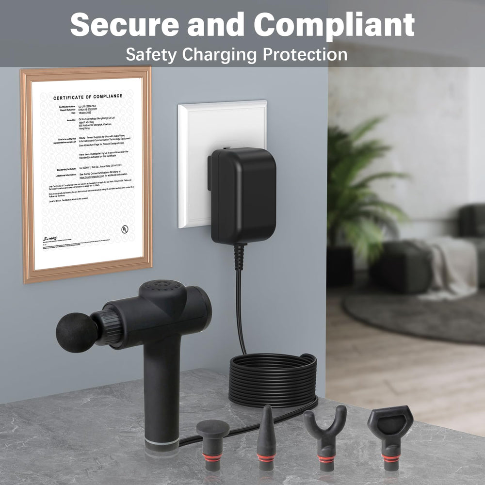 Includes 1 charger compatible with multiple Sharper Image models.
