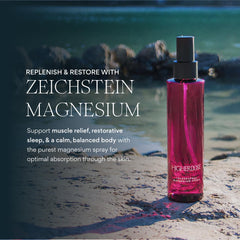 HigherDOSE purified water sea-salt base emphasizes clean, refreshing topical magnesium