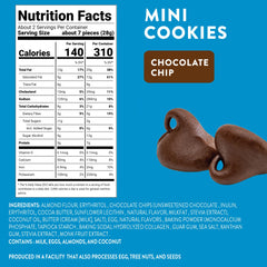 HIGHKEY cookies chocolate chip closeup highlighting chewy texture and sugar-free indulgence