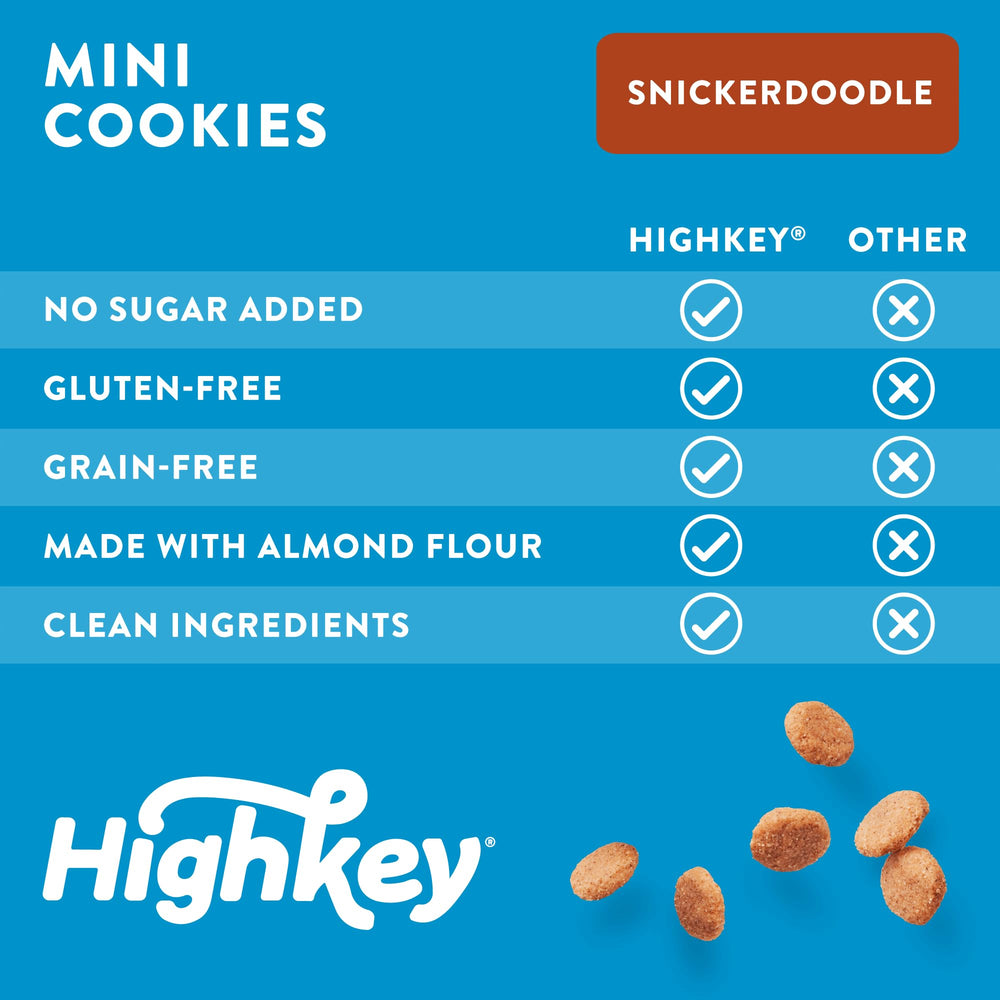 HIGHKEY cookies kids snack scene promoting tasty sugar-free treats