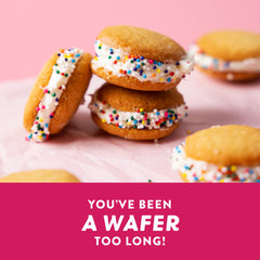 HighKey gluten-free cookies on plate ready to snack.