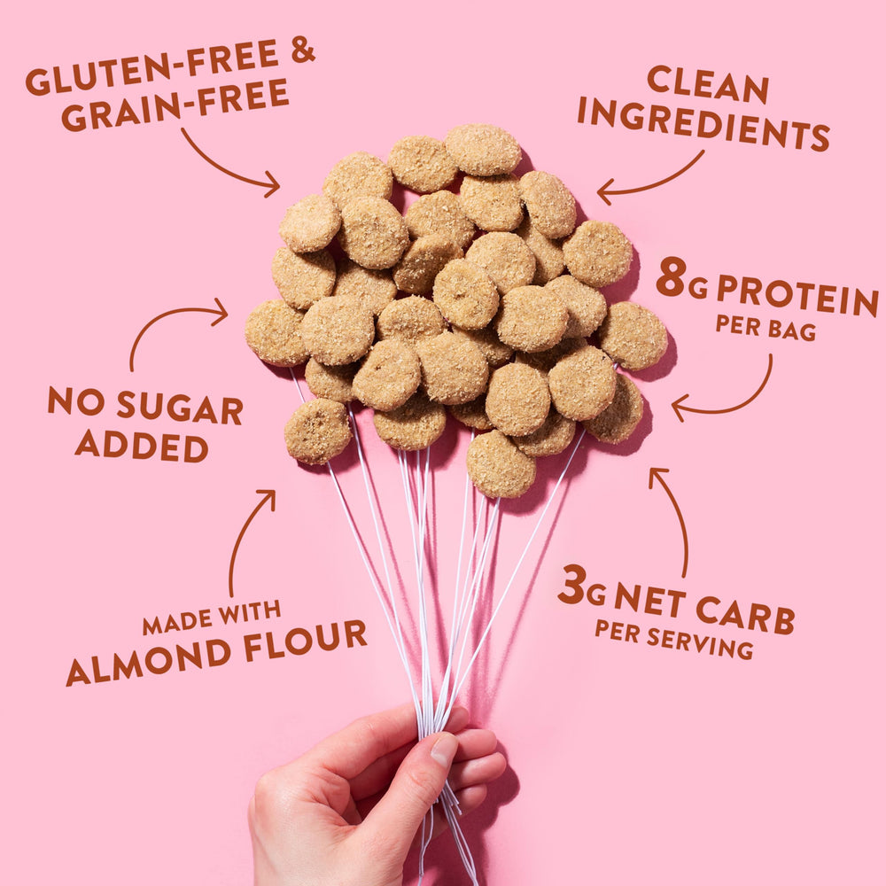 HighKey Snickerdoodle pack, family snack time.