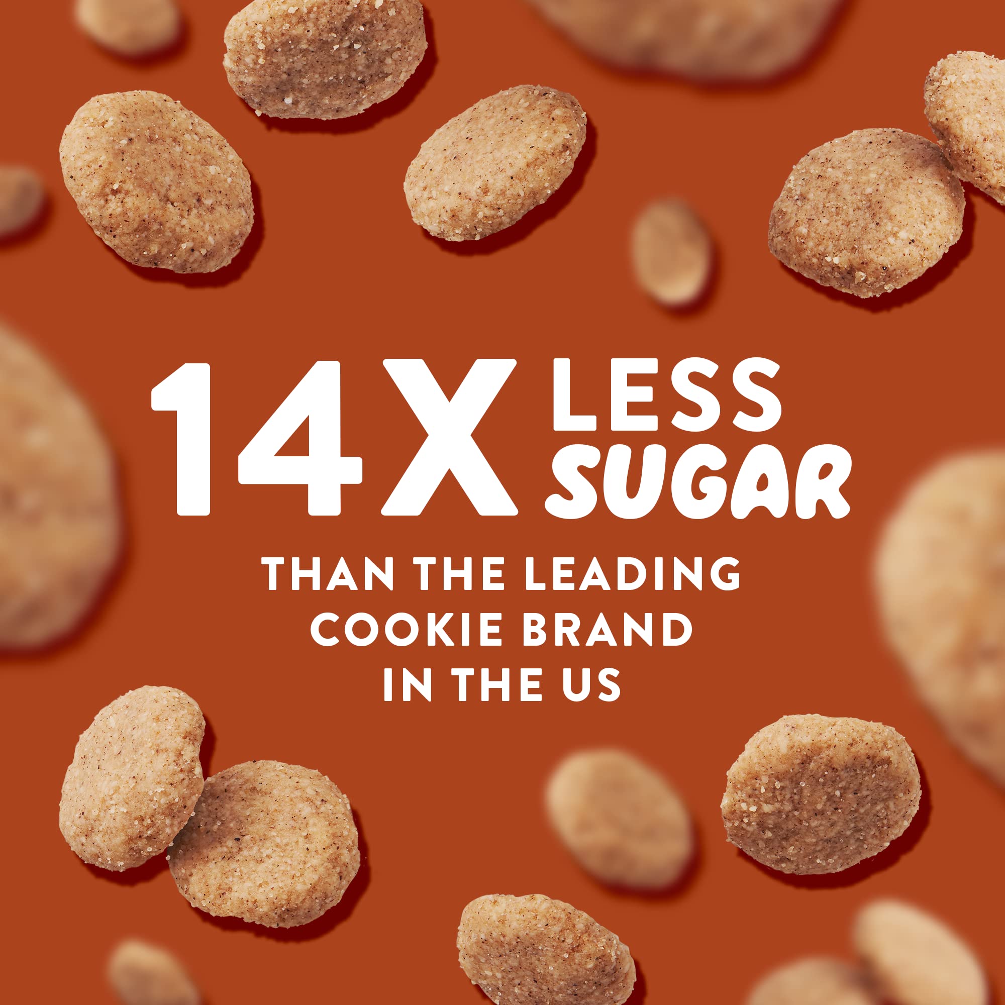 HighKey Snickerdoodle on plate, kid-friendly keto treat.