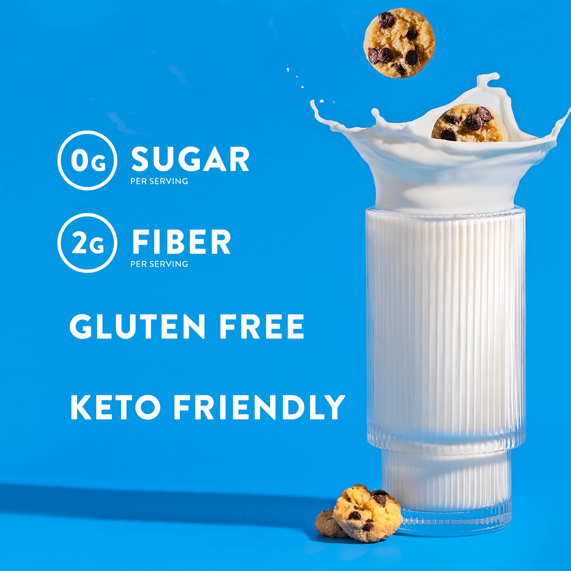 HIGHKEY sugar-free cookies using monk fruit and erythritol for keto snacking.