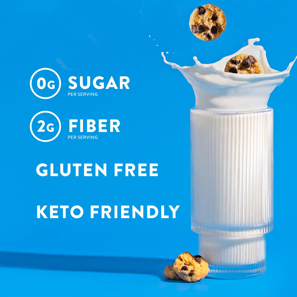 HIGHKEY sugar-free cookies using monk fruit and erythritol for keto snacking.