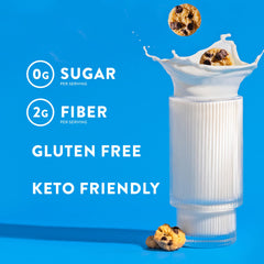 HIGHKEY sugar-free cookies using monk fruit and erythritol for keto snacking.