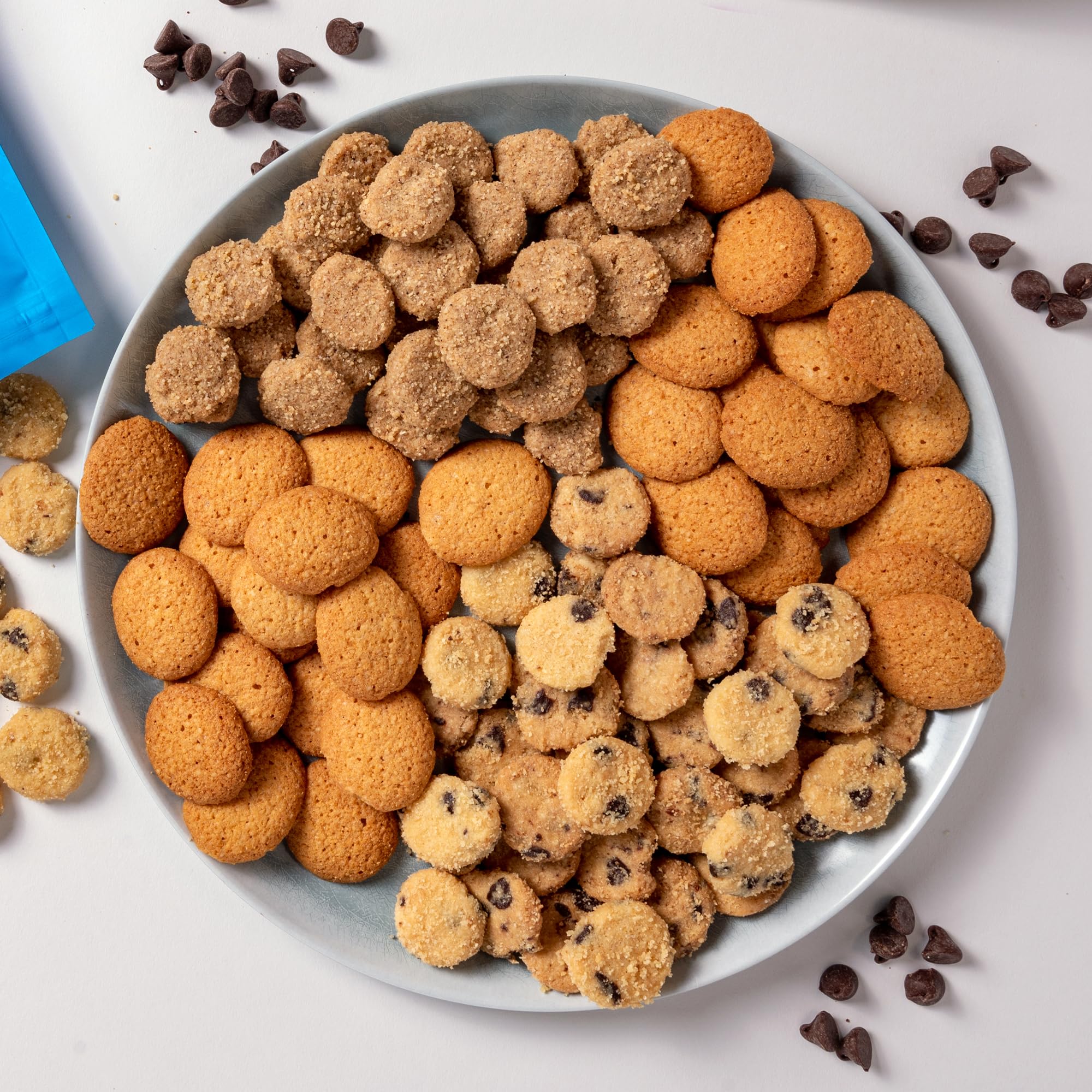 HIGHKEY vanilla wafers closeup highlights delicate crunch and gluten free ingredients