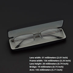 Close up of HIGHLIKE black gunmetal frame for durable style