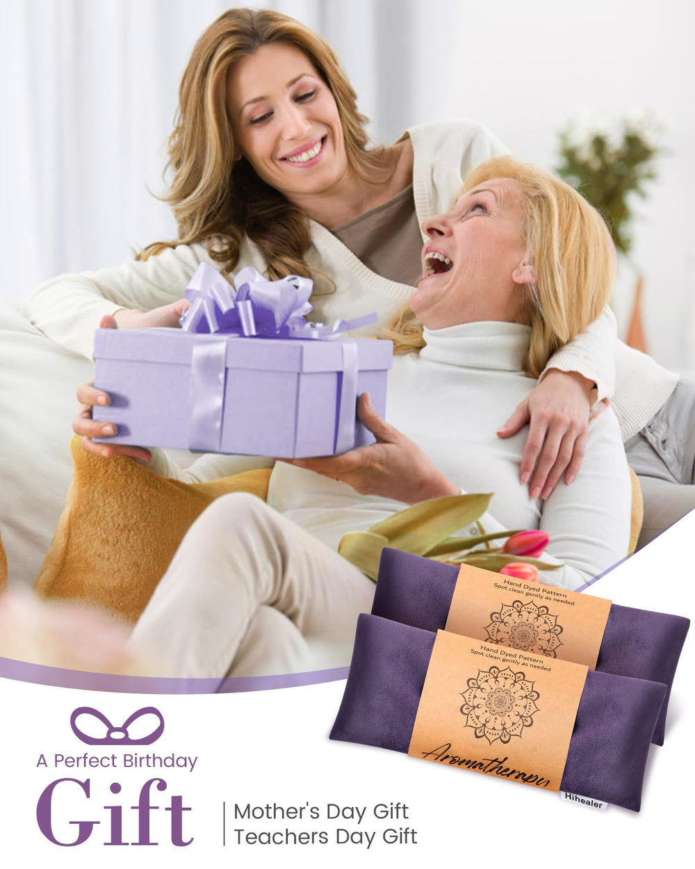 Hihealer gift-ready packaging makes a soothing present for any occasion