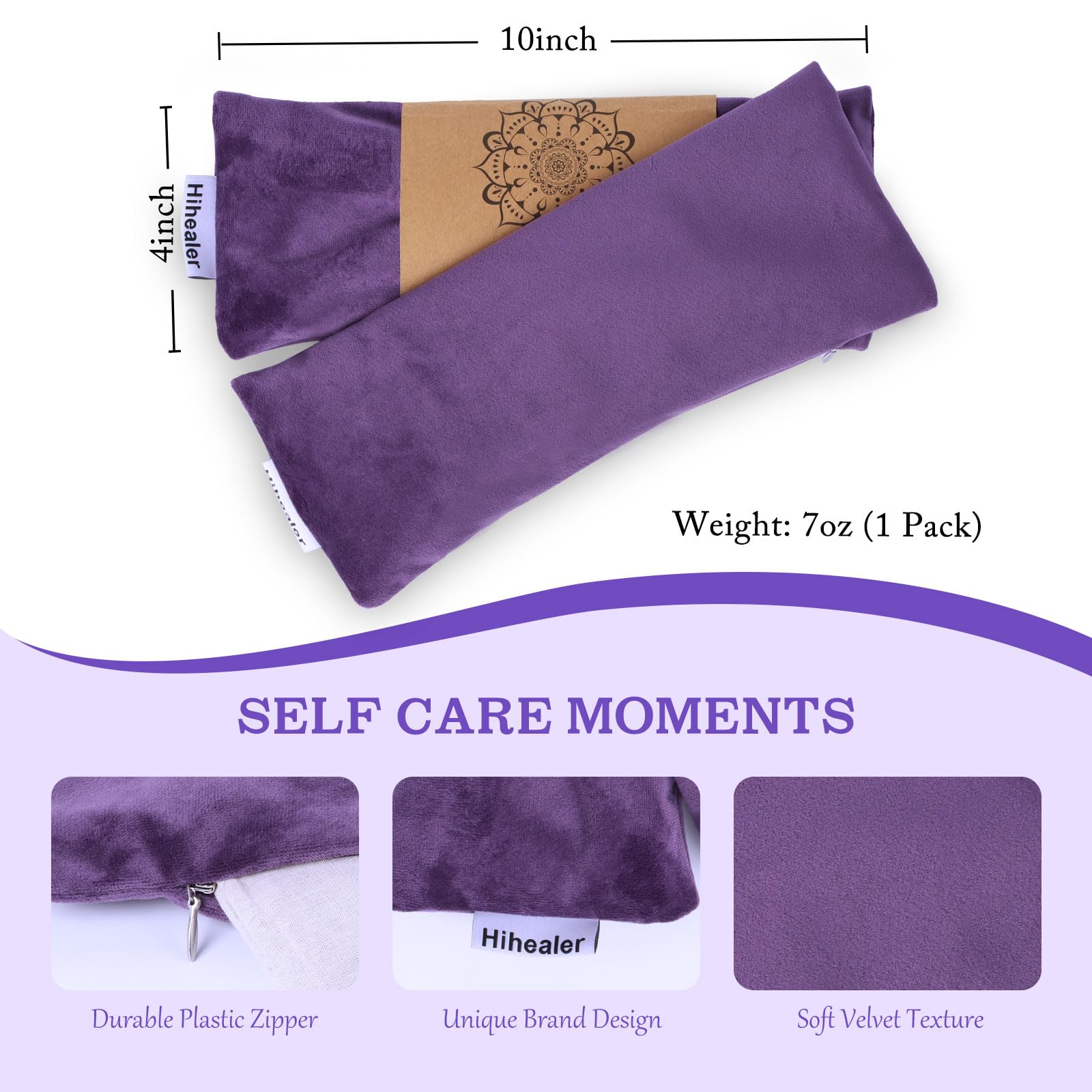 Hihealer lavender aromatherapy scent enhances calm and sleep quality