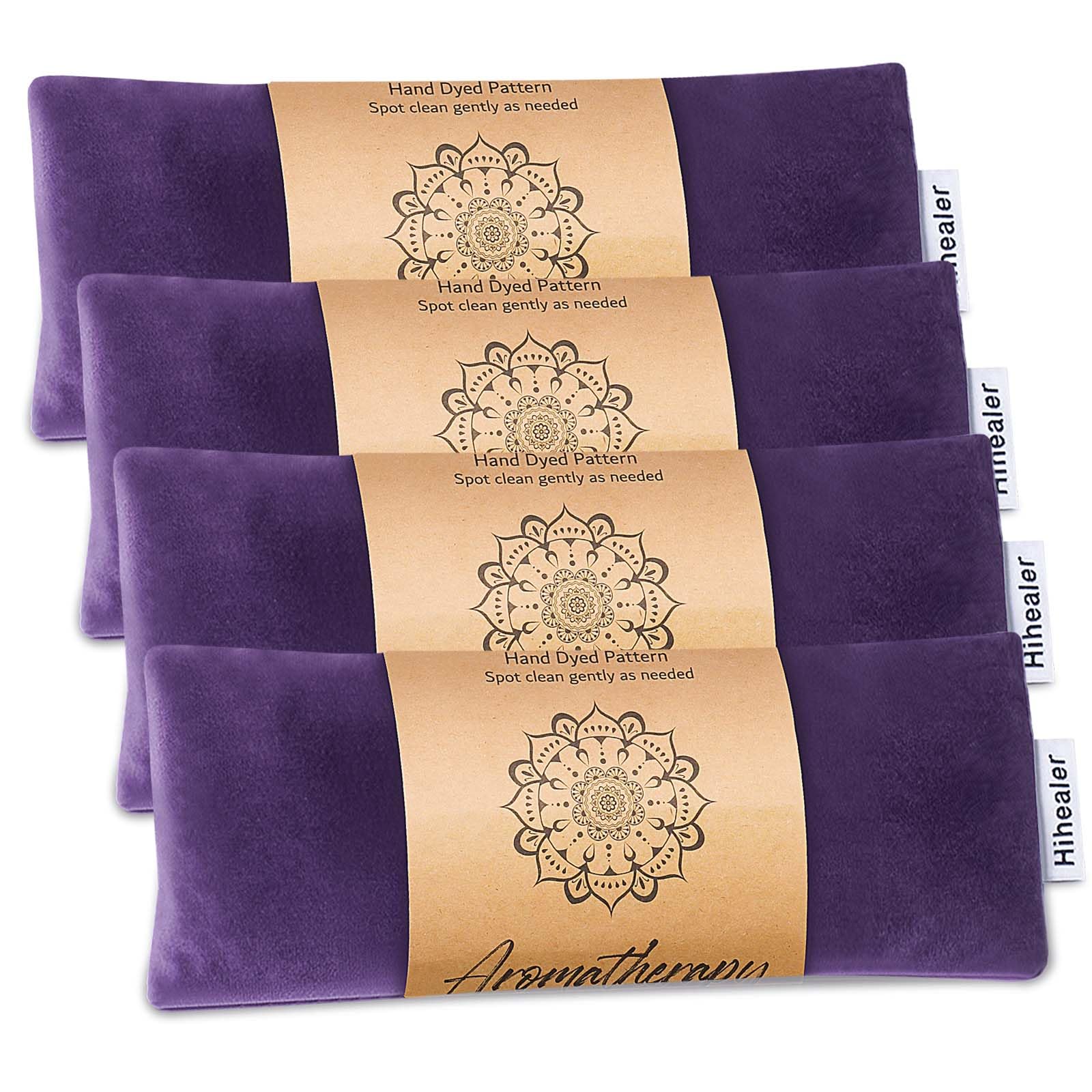 Hihealer weighted eye mask provides full eye coverage for deeper relaxation.