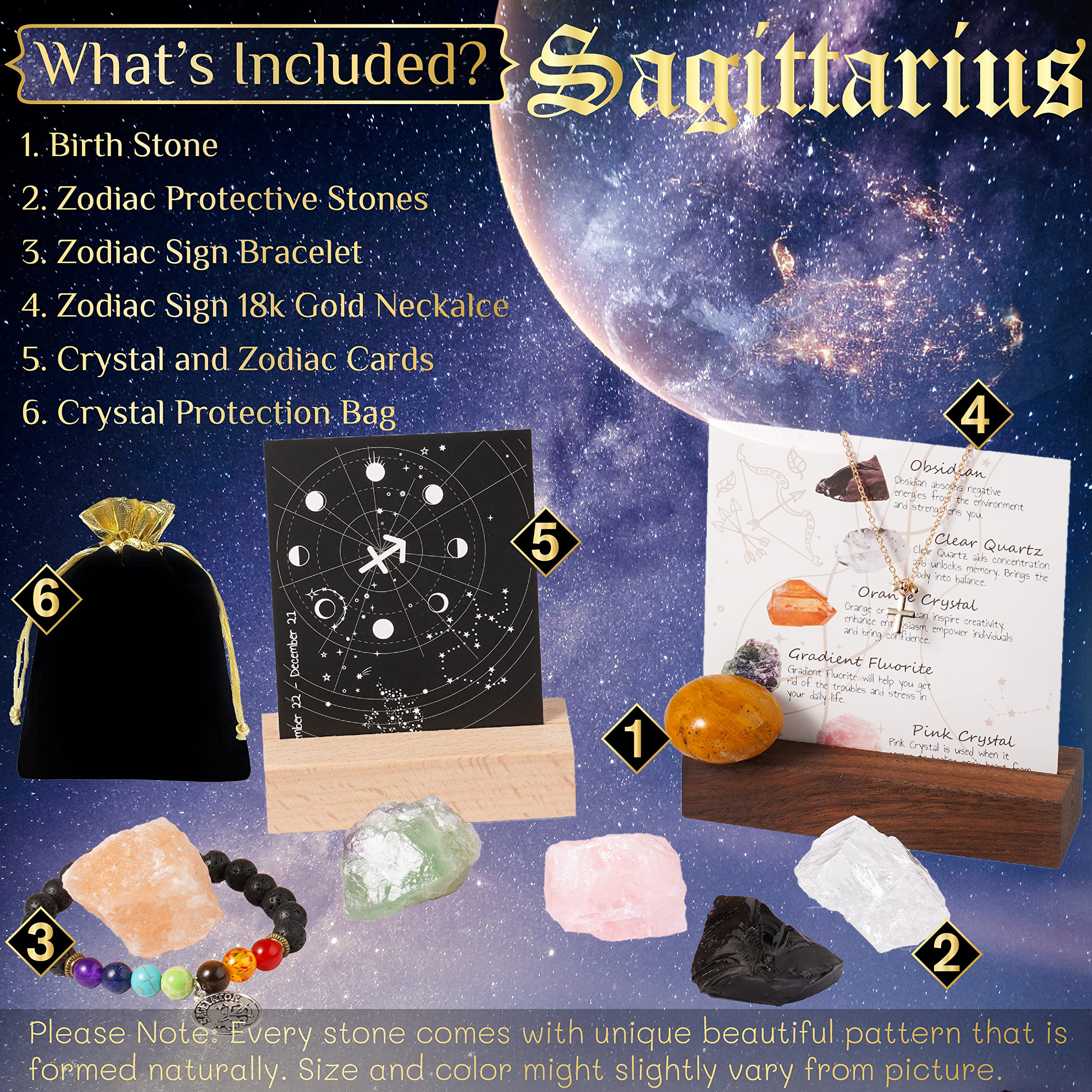 Hihealer zodiac bracelet chakra focus for mindful wear