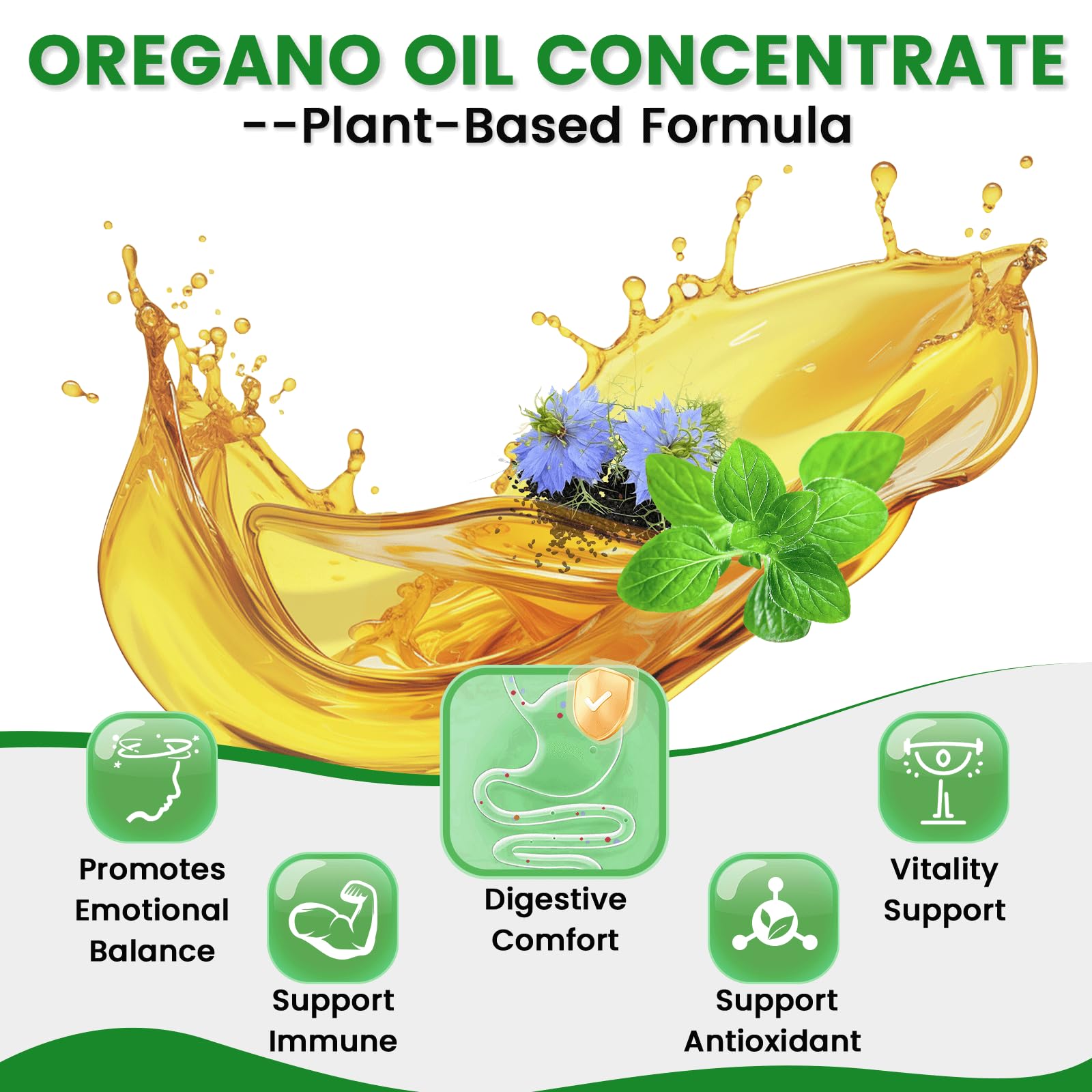 HiiHONE black seed oil capsules emphasizing thymoquinone content.