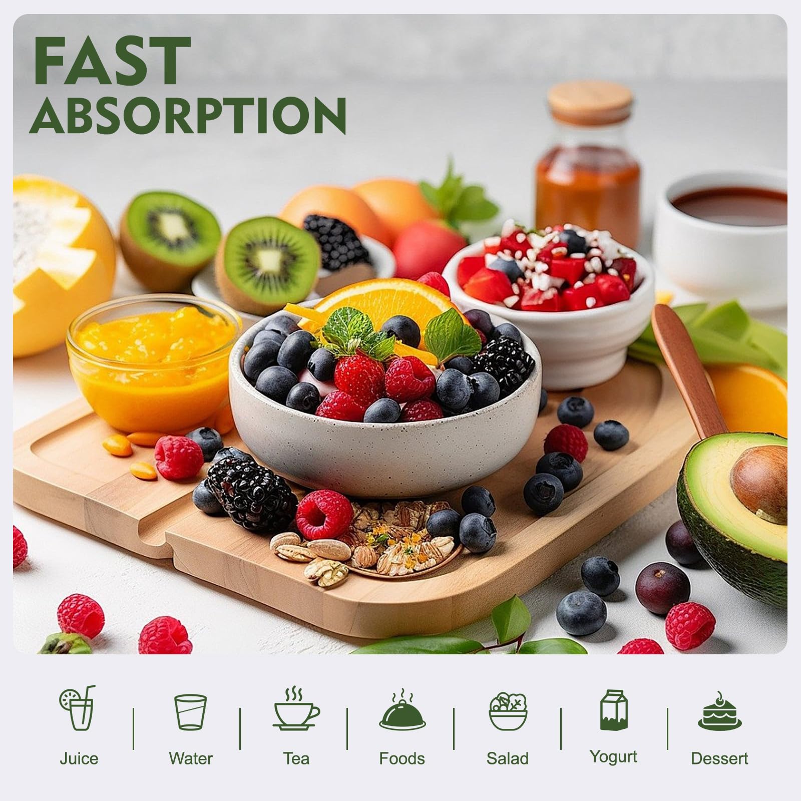 Soporte digestivo suave con fórmula líquida concentrada.