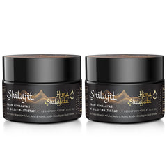 Hima Shilajatu gold-grade resin jar showcasing premium purity for daily vitality.