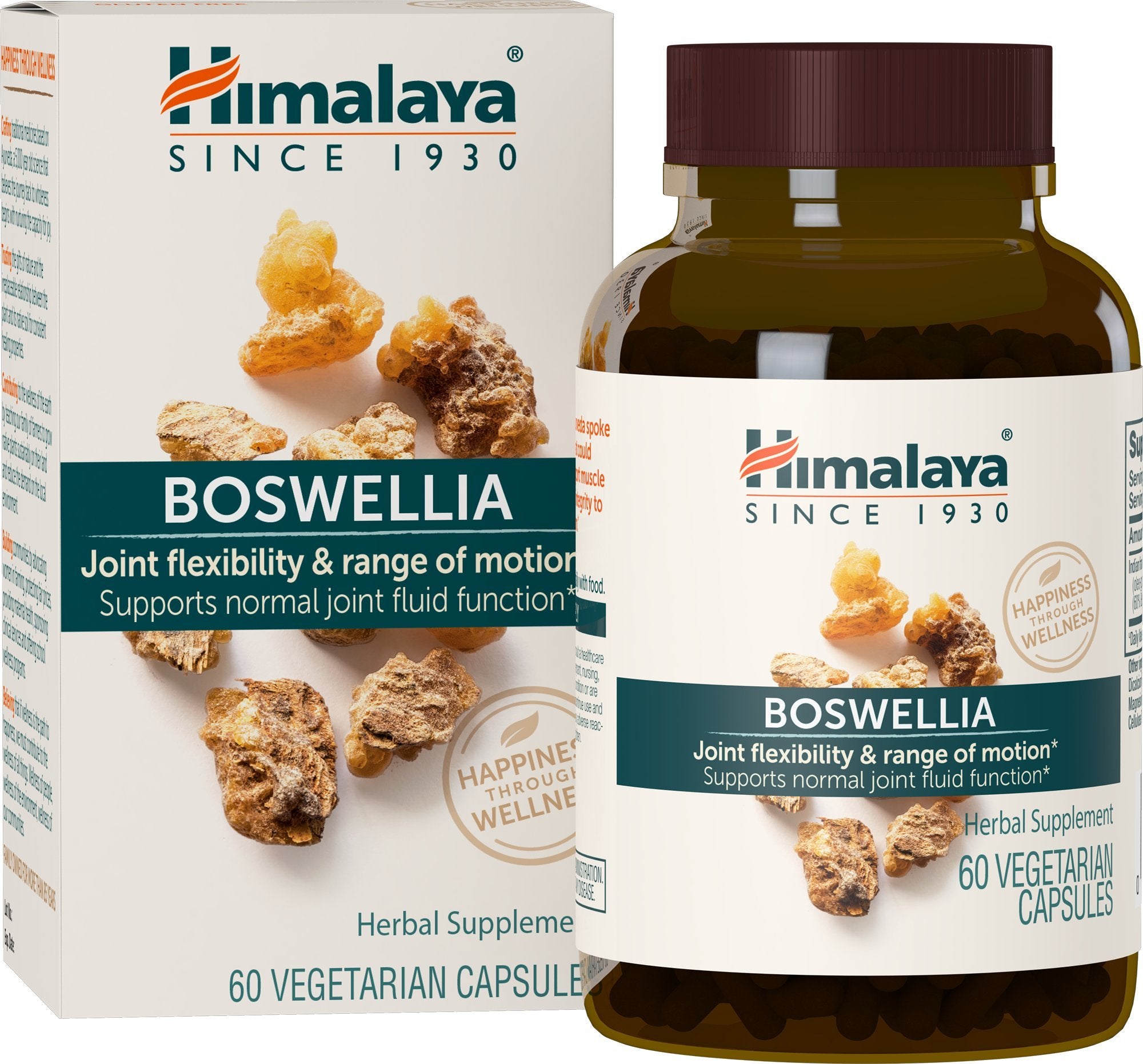 Himalaya Boswellia bottle front for trusted joint support and daily mobility