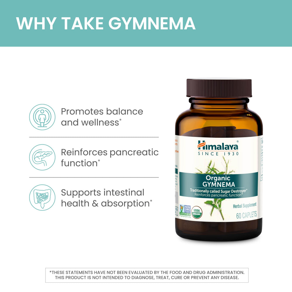 Himalaya Gymnema Sylvestre bottle on shelf conveys premium daily support.