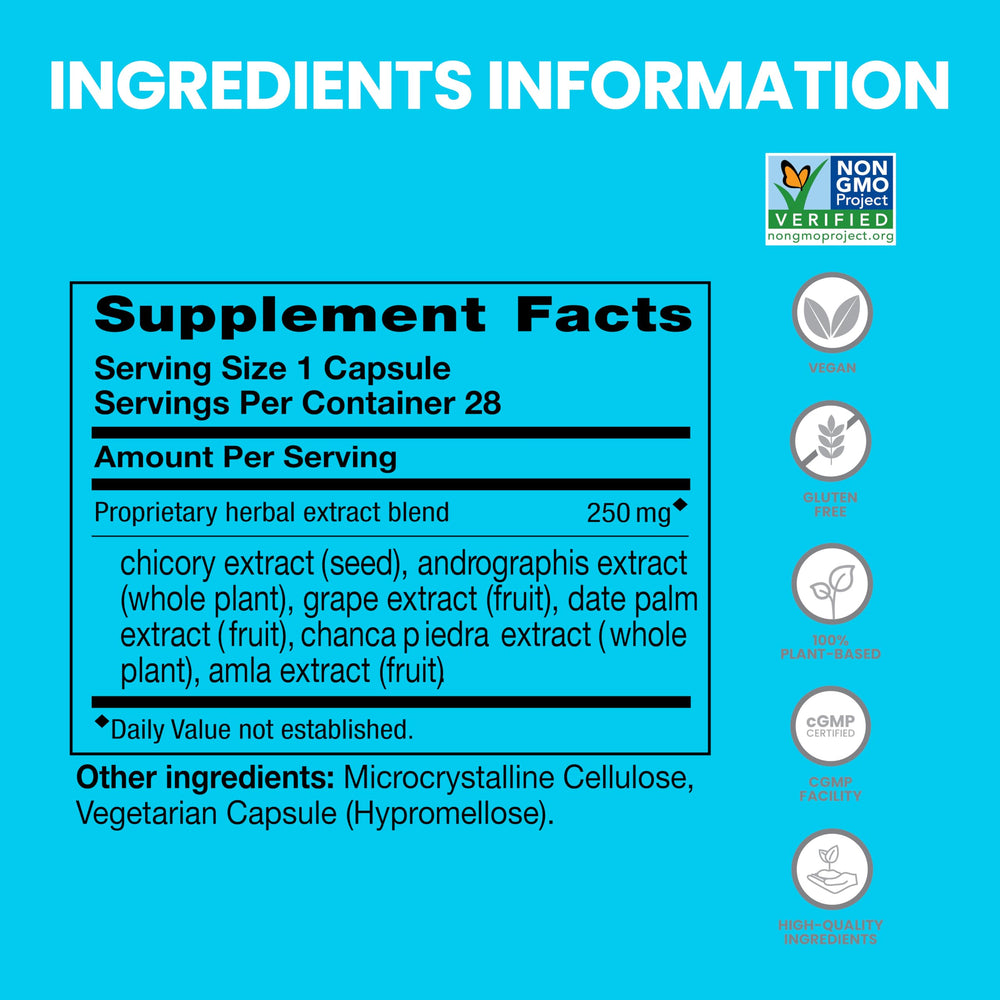 Himalaya PartySmart capsule close-up showing plant-based formula for liver support